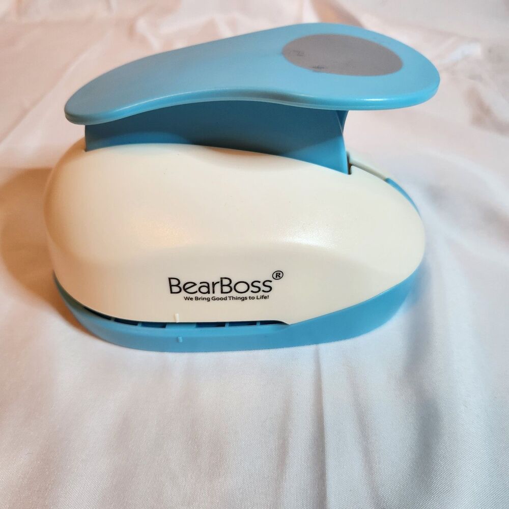 BearBoss 3 Inch Circle Paper Punch Scrapbooking Card Making Craft Tool